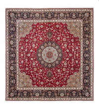 Perzisch tapijt - Tabriz vierkant  - 303 x 300 cm - donkerrood