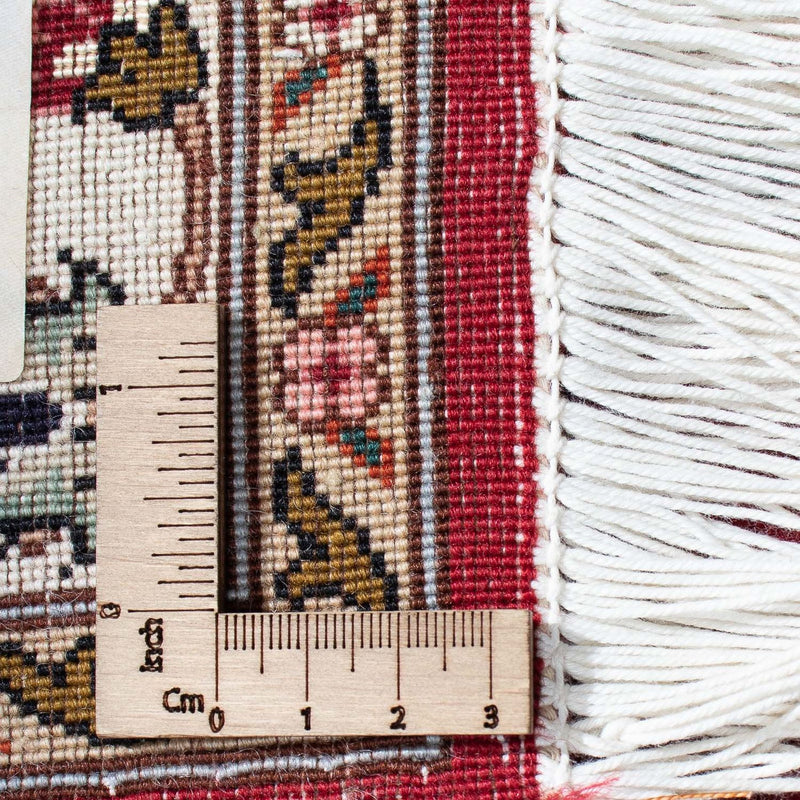 Perzisch tapijt - Tabriz vierkant  - 303 x 300 cm - donkerrood