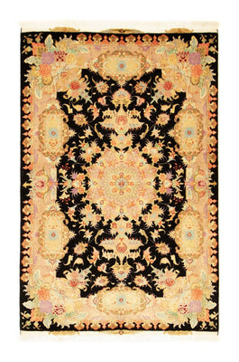 Perzisch tapijt - Tabriz - Royal - 152 x 102 cm - zwart