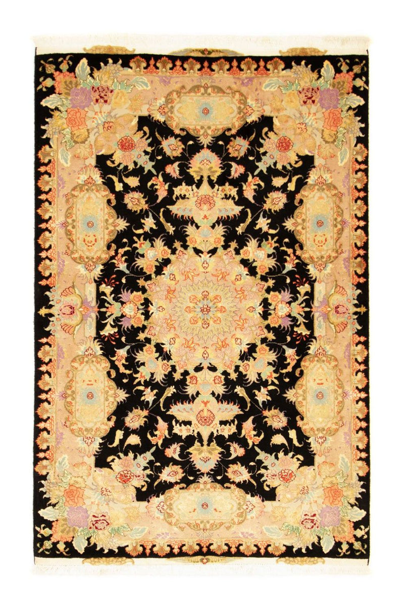 Perzisch tapijt - Tabriz - Royal - 152 x 102 cm - zwart