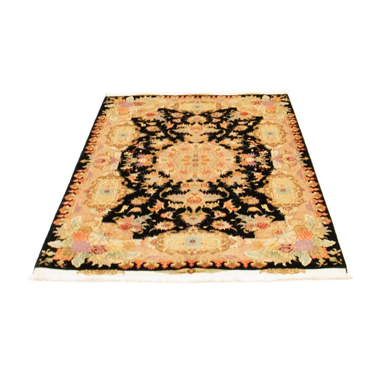 Perzisch tapijt - Tabriz - Royal - 152 x 102 cm - zwart