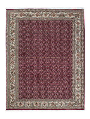 Perzisch tapijt - Tabriz - 202 x 151 cm - donkerrood