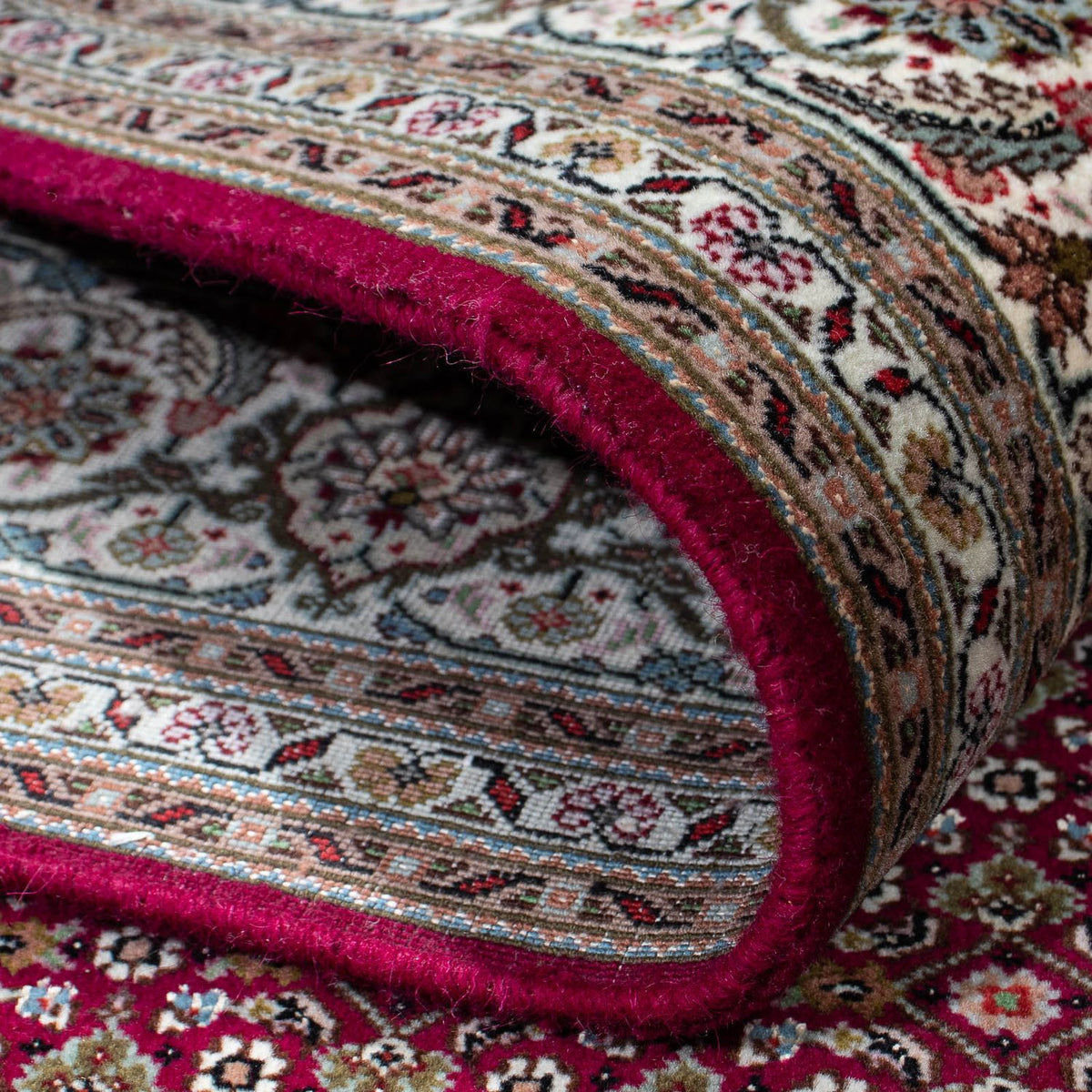 Perzisch tapijt - Tabriz - 202 x 151 cm - donkerrood