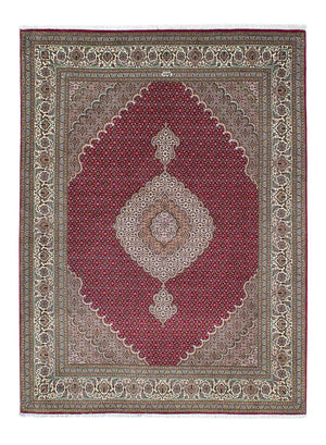 Perzisch tapijt - Tabriz - 208 x 152 cm - donkerrood