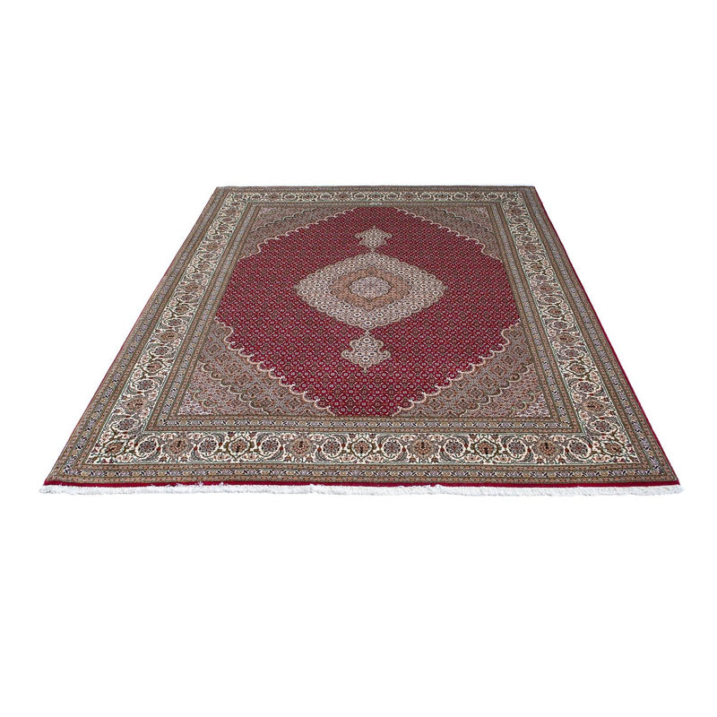 Perzisch tapijt - Tabriz - 208 x 152 cm - donkerrood
