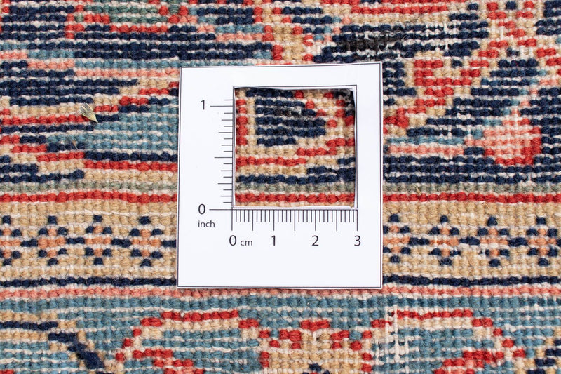 Patchwork tapijt - 355 x 270 cm - licht rood