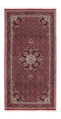 Loper Perzisch tapijt - Bijar - 197 x 98 cm - rood
