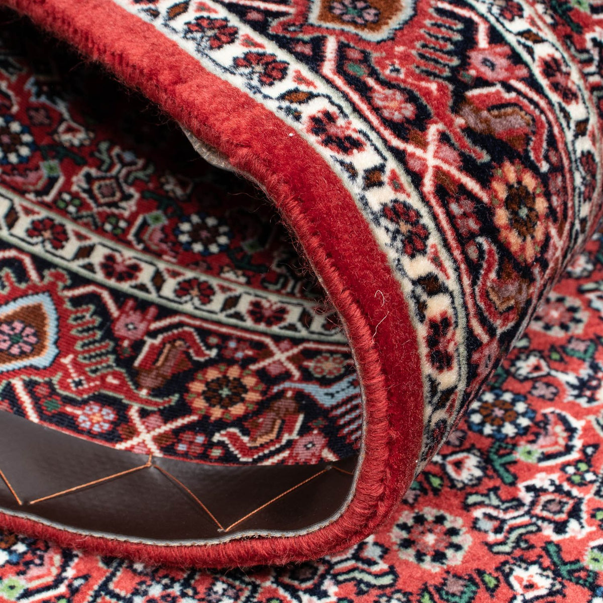 Loper Perzisch tapijt - Bijar - 197 x 98 cm - rood