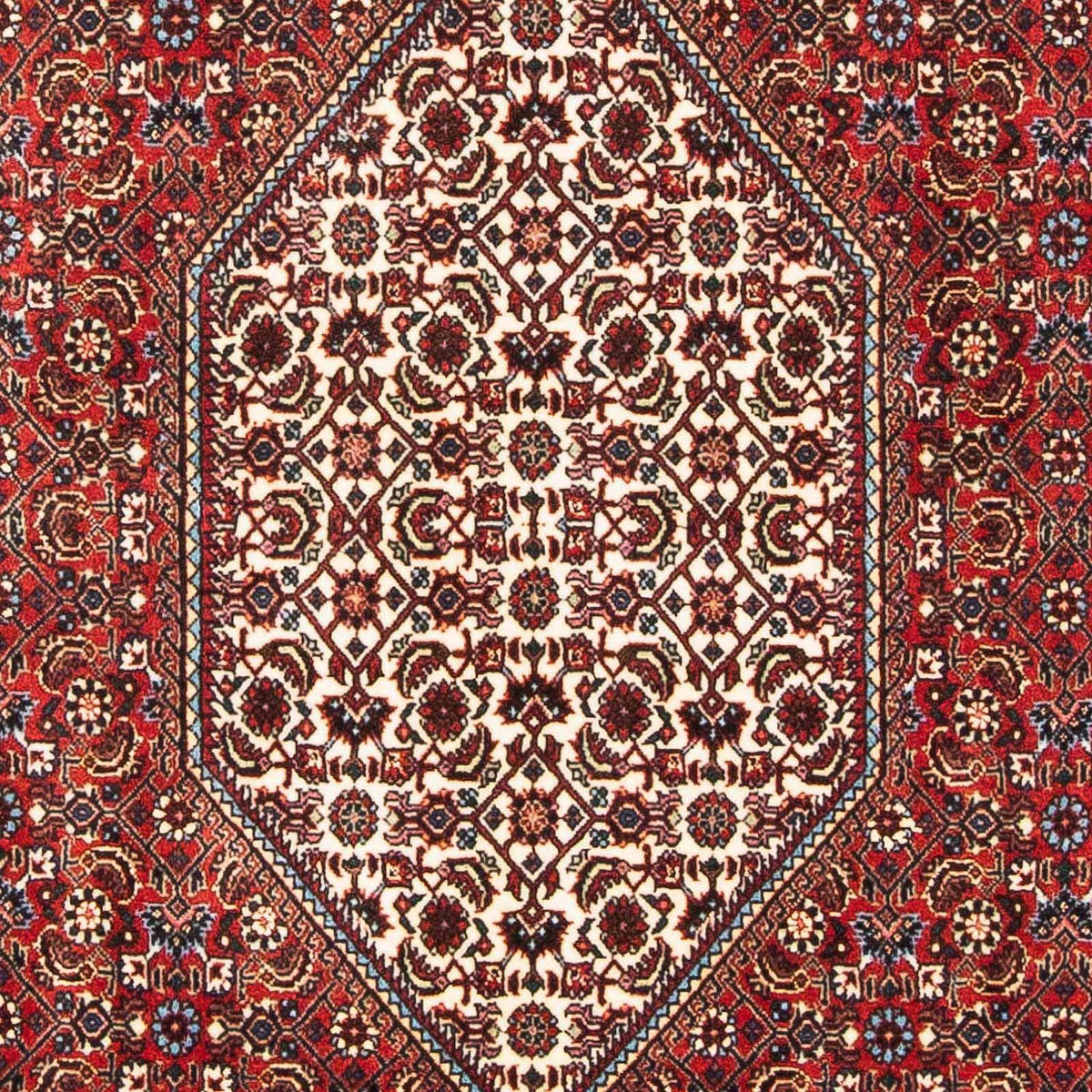 Perzisch tapijt - Bijar - 183 x 111 cm - rood