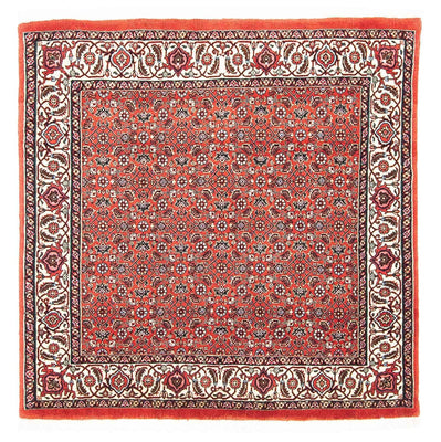 Perzisch tapijt - Bijar vierkant  - 97 x 95 cm - rood