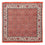 Perzisch tapijt - Bijar vierkant  - 97 x 95 cm - rood
