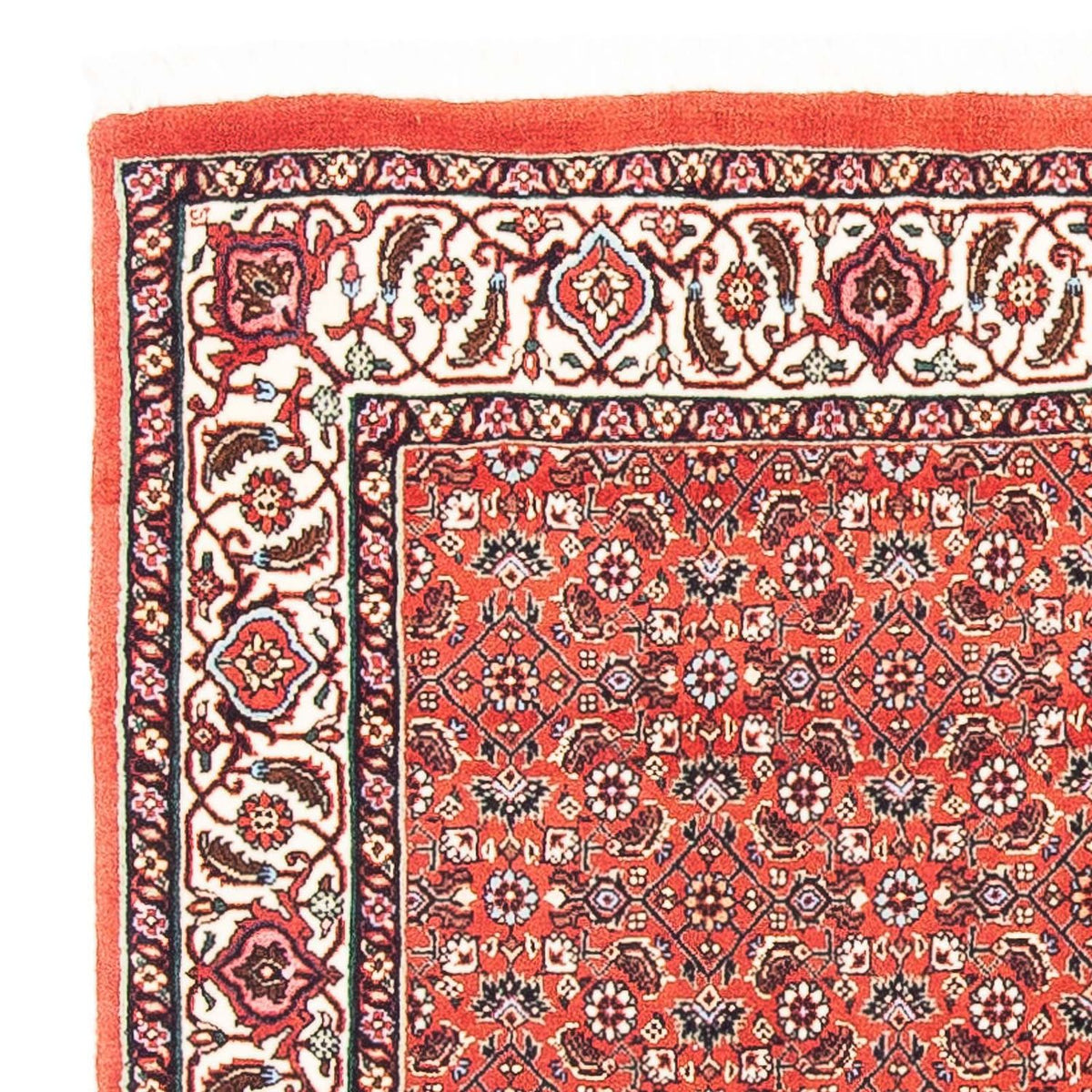 Perzisch tapijt - Bijar vierkant  - 97 x 95 cm - rood