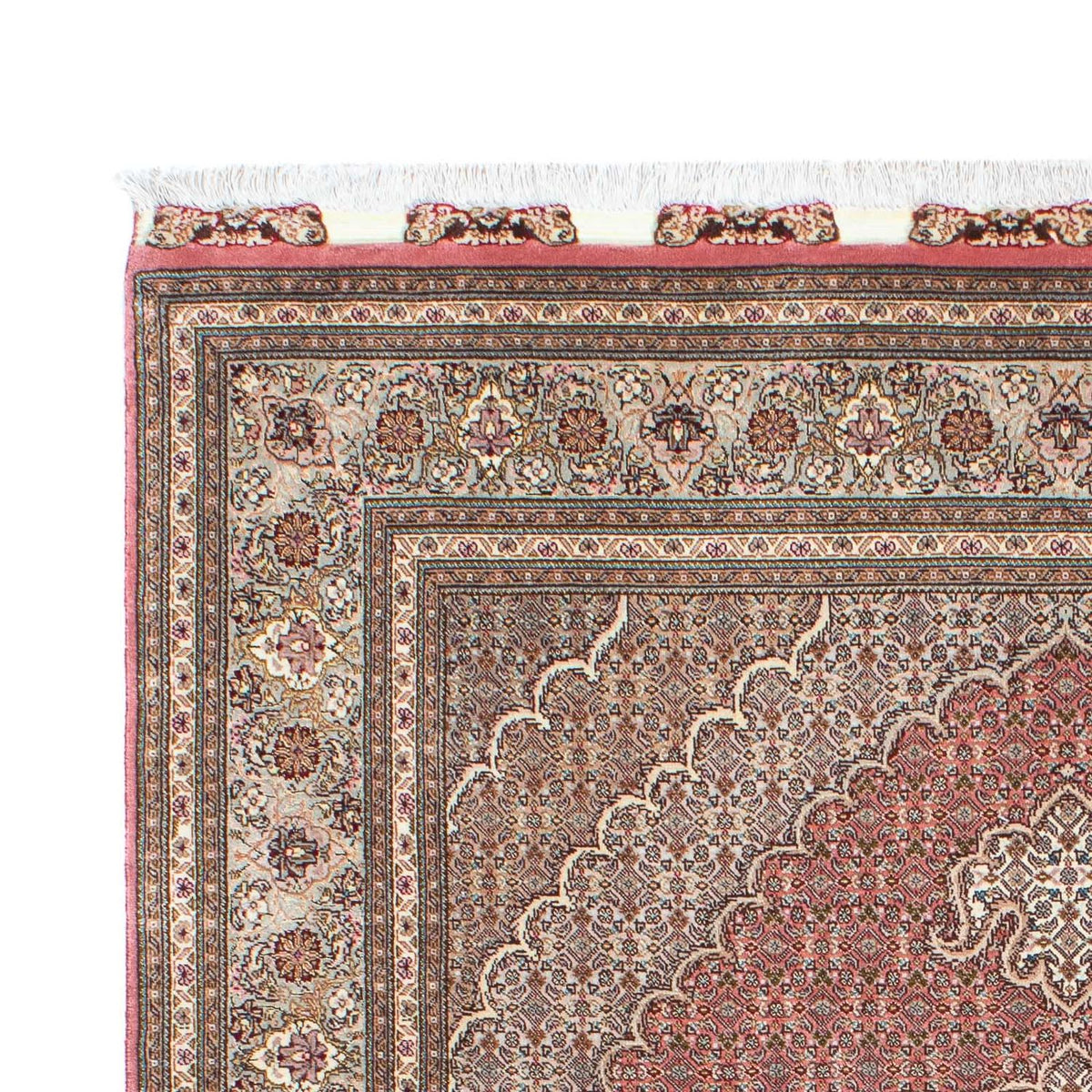 Perzisch tapijt - Tabriz - 210 x 152 cm - licht rood
