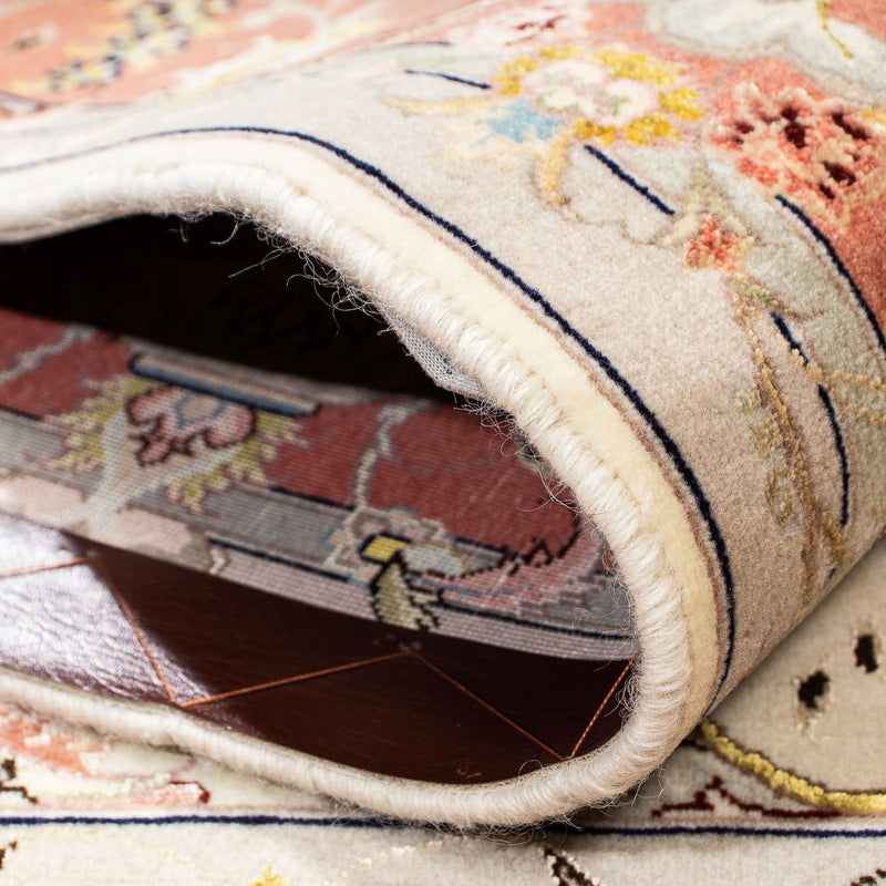 Perzisch tapijt - Tabriz - Royal - 198 x 150 cm - beige