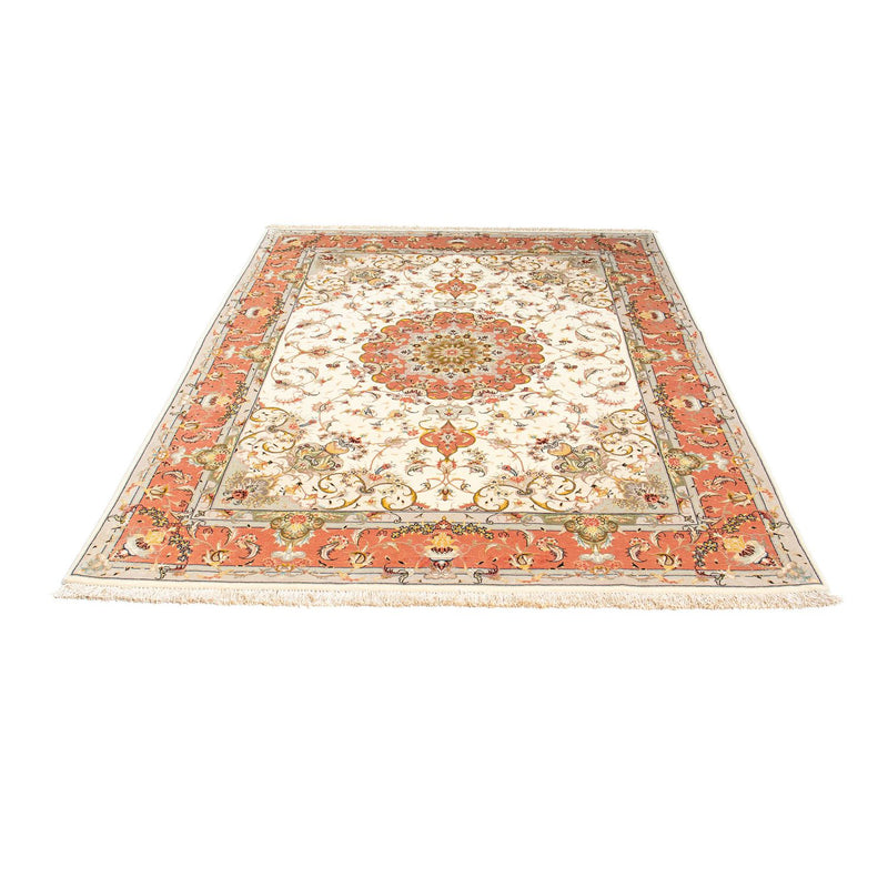 Perzisch tapijt - Tabriz - Royal - 198 x 150 cm - beige