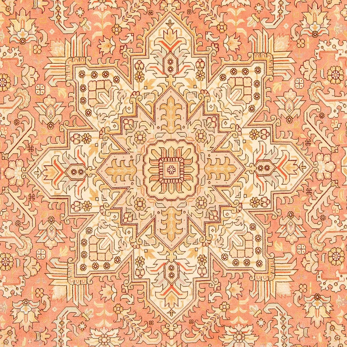Perzisch tapijt - Tabriz - Royal - 301 x 200 cm - licht rood
