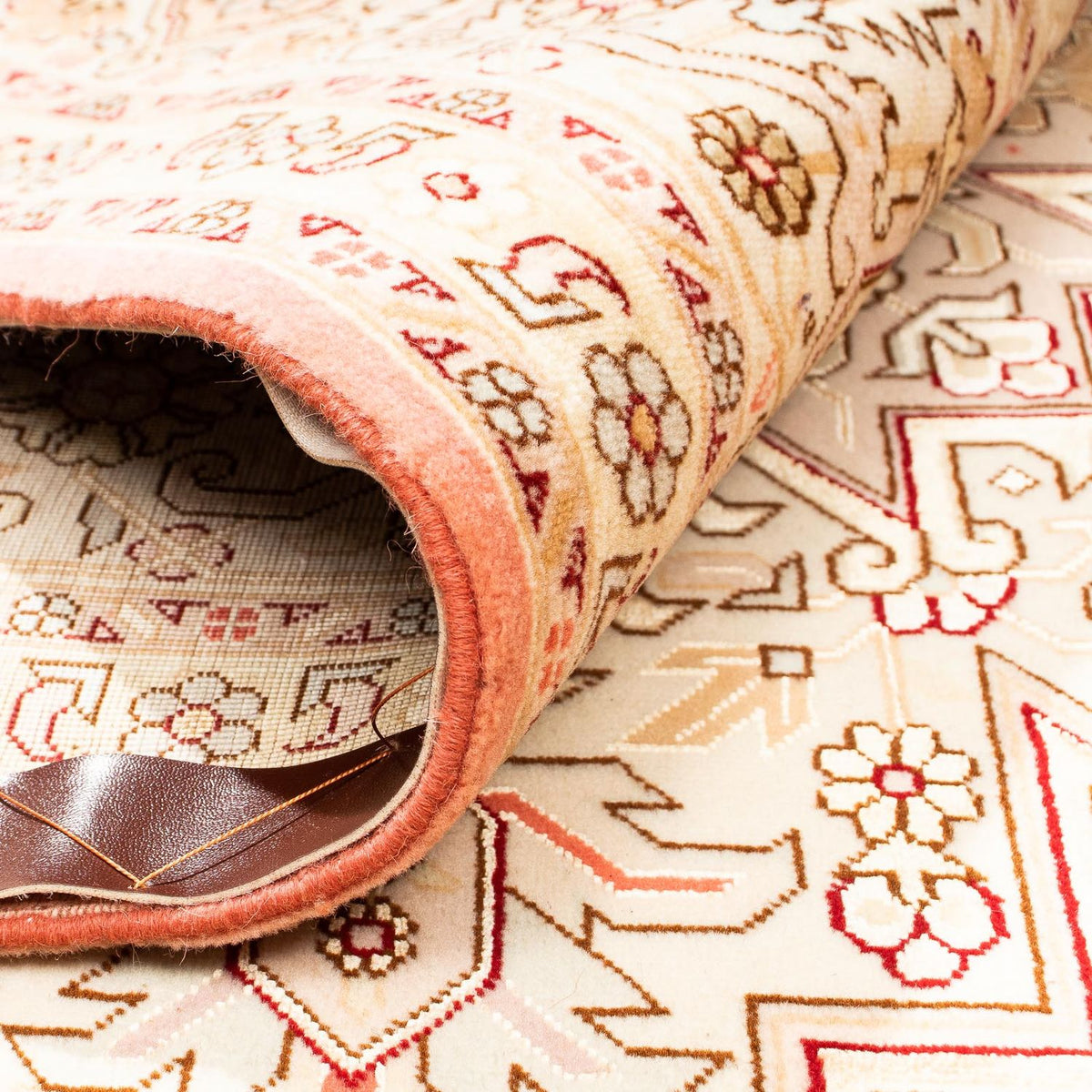 Perzisch tapijt - Tabriz - Royal - 301 x 200 cm - licht rood