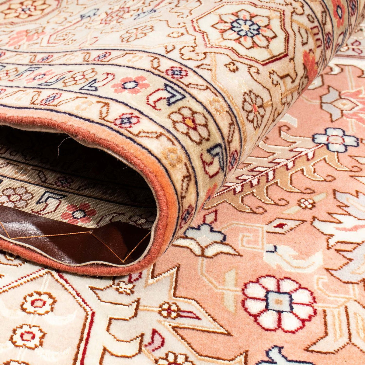 Perzisch tapijt - Tabriz - Royal - 300 x 206 cm - beige