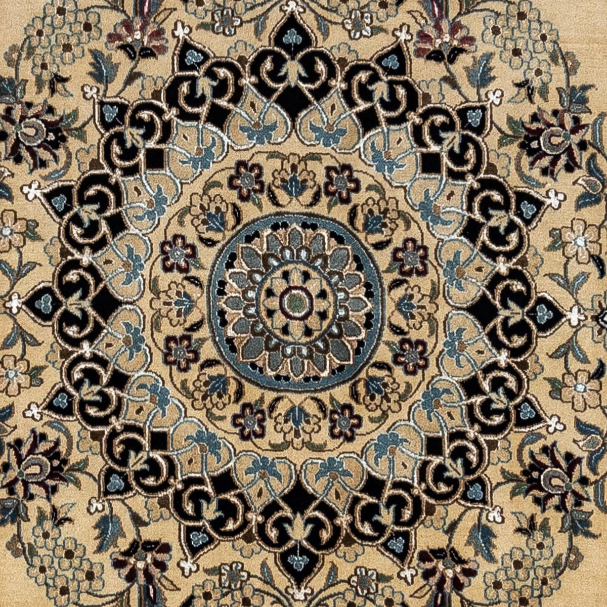 Perzisch tapijt - Nain - Koninklijk - 346 x 249 cm - beige