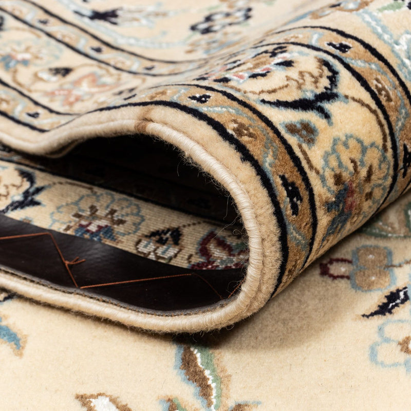 Perzisch tapijt - Nain - Koninklijk - 346 x 249 cm - beige