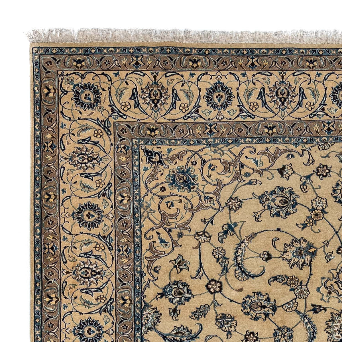 Perzisch tapijt - Nain - Premium - 335 x 251 cm - beige