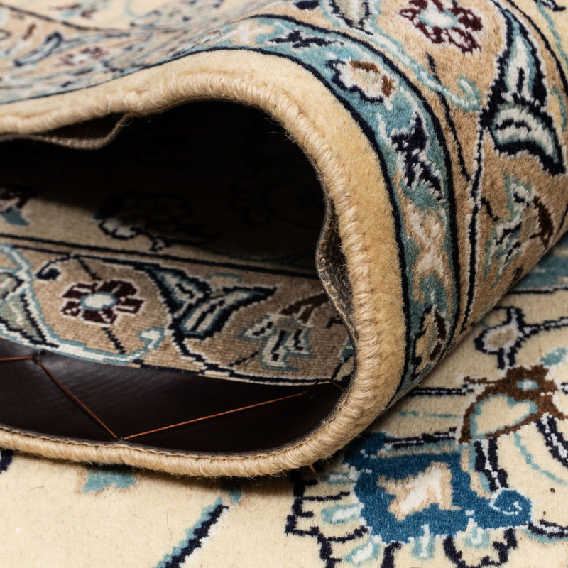 Perzisch tapijt - Nain - Koninklijk - 345 x 244 cm - beige