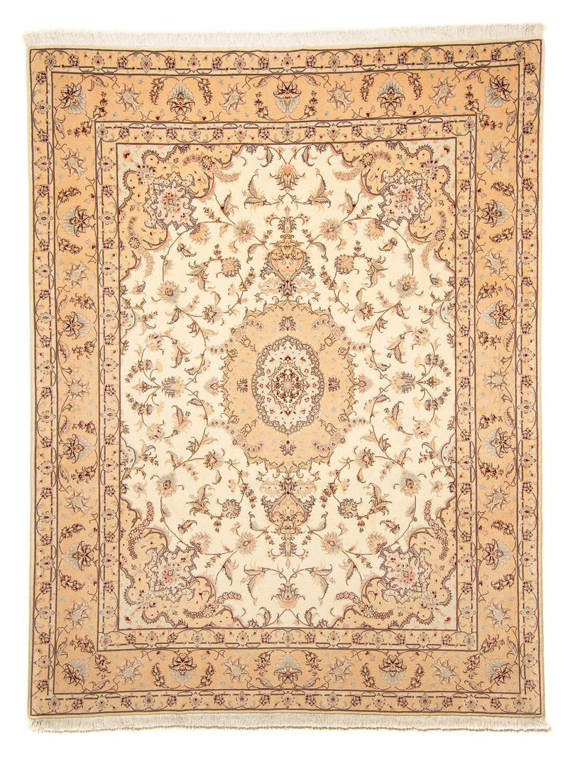 Perzisch tapijt - Tabriz - Royal - 263 x 203 cm - beige