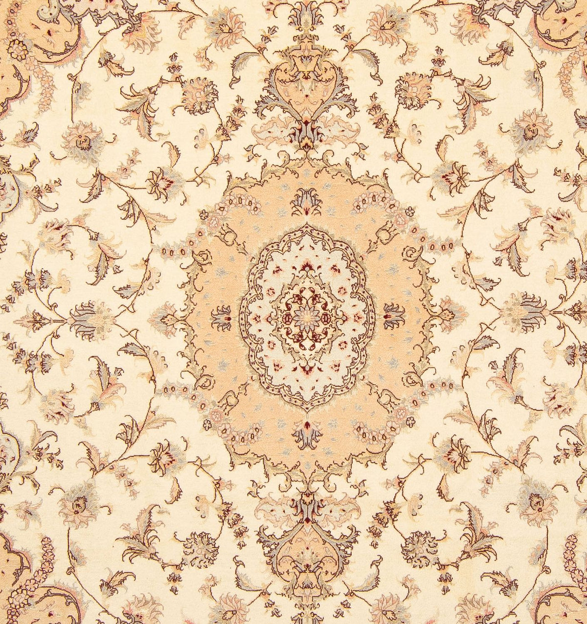 Perzisch tapijt - Tabriz - Royal - 263 x 203 cm - beige