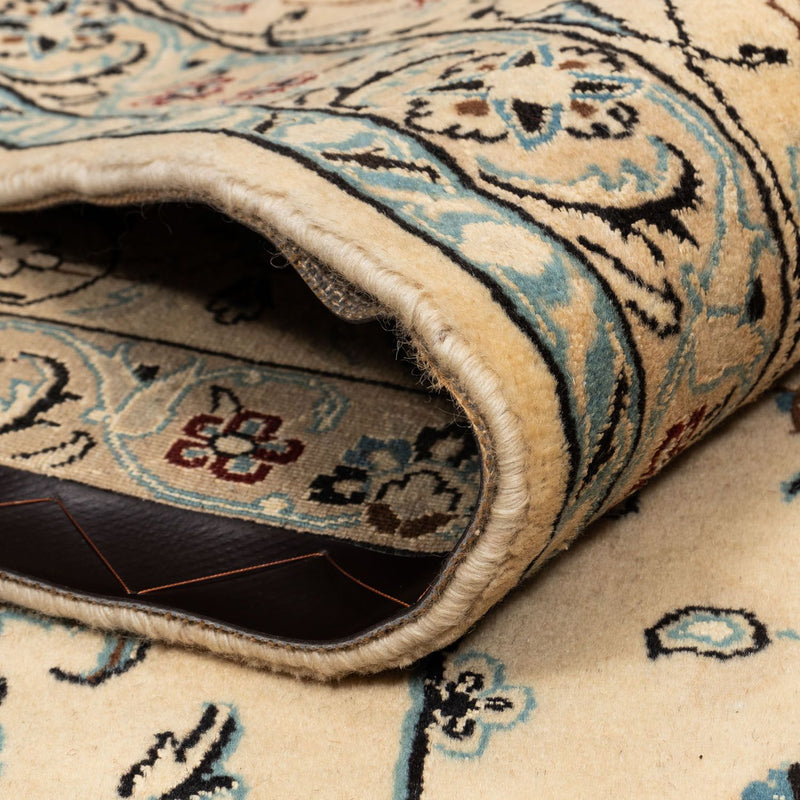 Perzisch tapijt - Nain - Koninklijk - 354 x 248 cm - donker beige