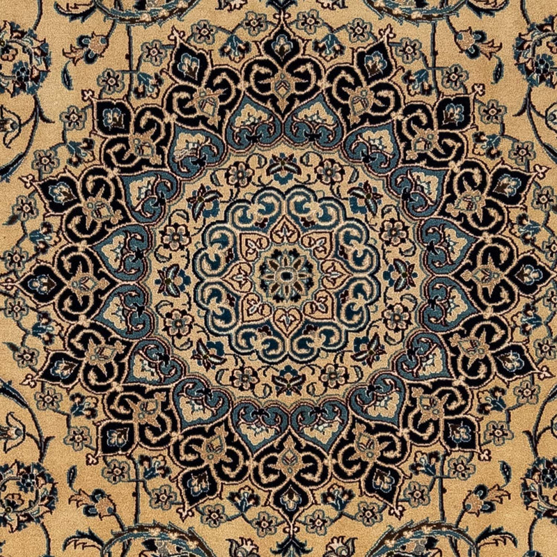 Perzisch tapijt - Nain - Koninklijk - 360 x 249 cm - donker beige