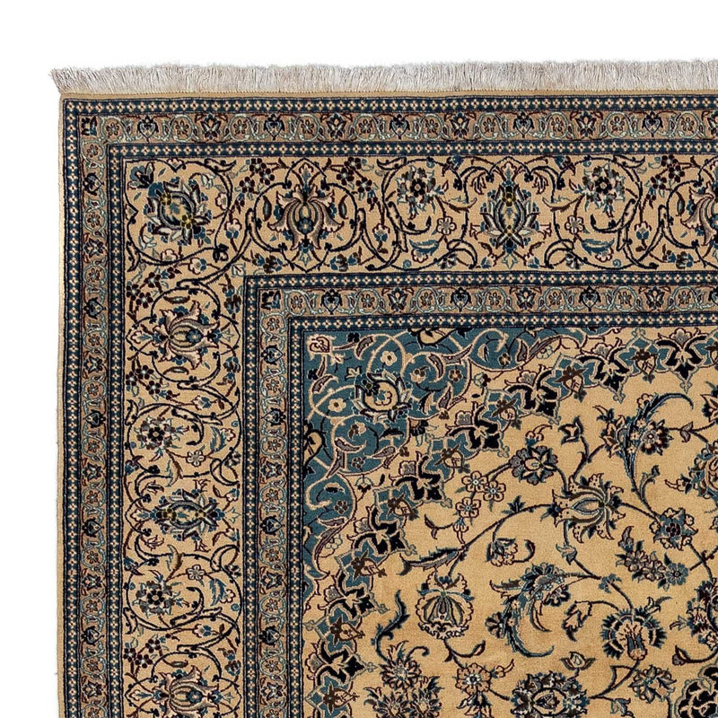 Perzisch tapijt - Nain - Koninklijk - 360 x 249 cm - donker beige