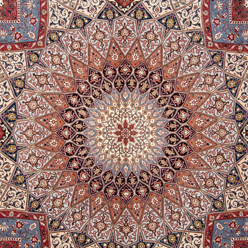Perzisch tapijt - Tabriz - Royal vierkant  - 300 x 298 cm - veelkleurig