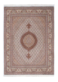 Perzisch tapijt - Tabriz - 214 x 154 cm - lichtbruin