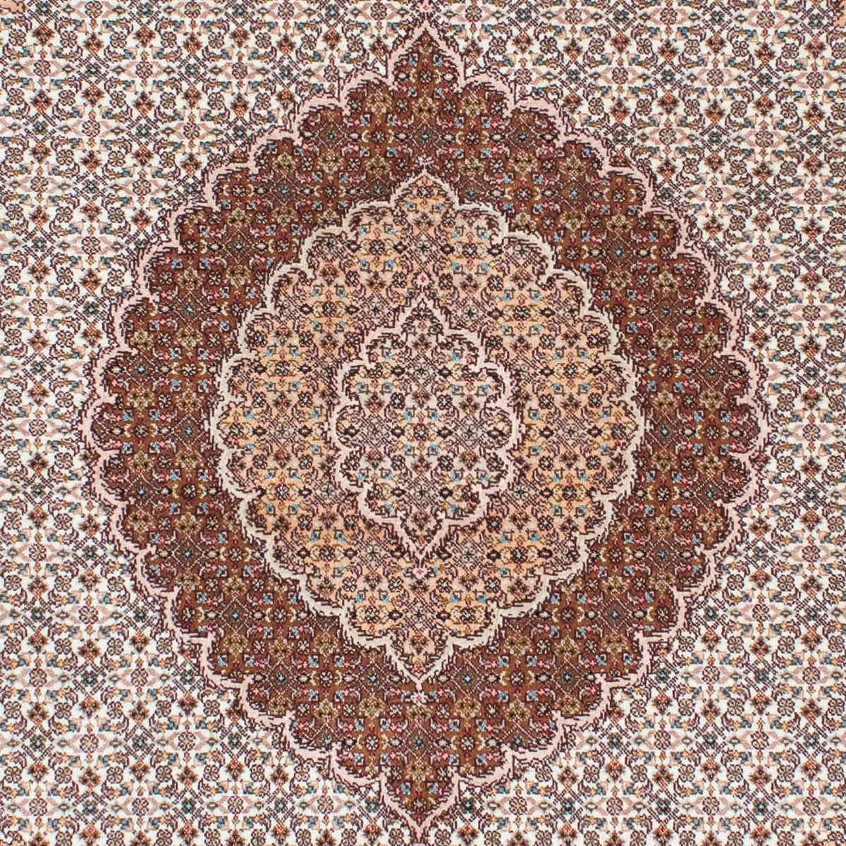Perzisch tapijt - Tabriz - 214 x 154 cm - lichtbruin
