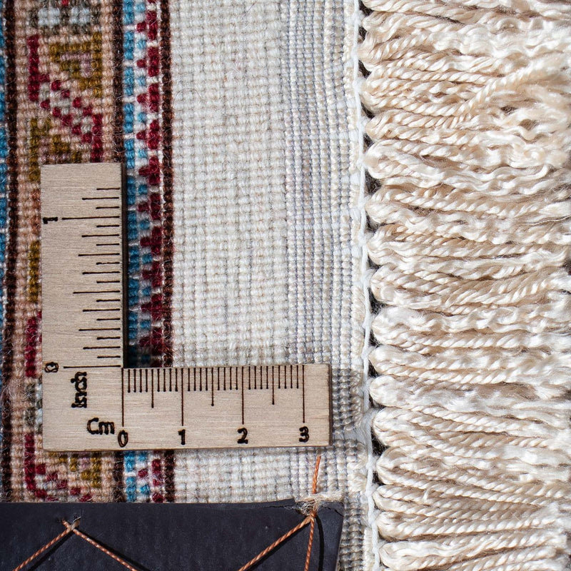 Perzisch tapijt - Tabriz - 214 x 154 cm - lichtbruin