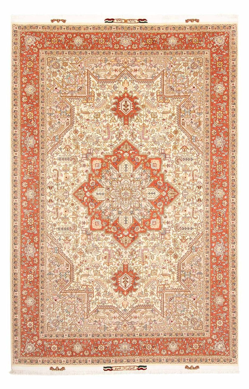 Perzisch tapijt - Tabriz - Royal - 305 x 207 cm - beige