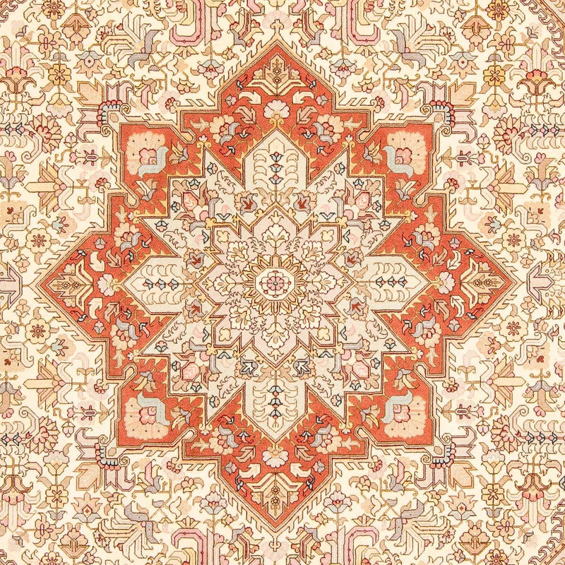 Perzisch tapijt - Tabriz - Royal - 305 x 207 cm - beige