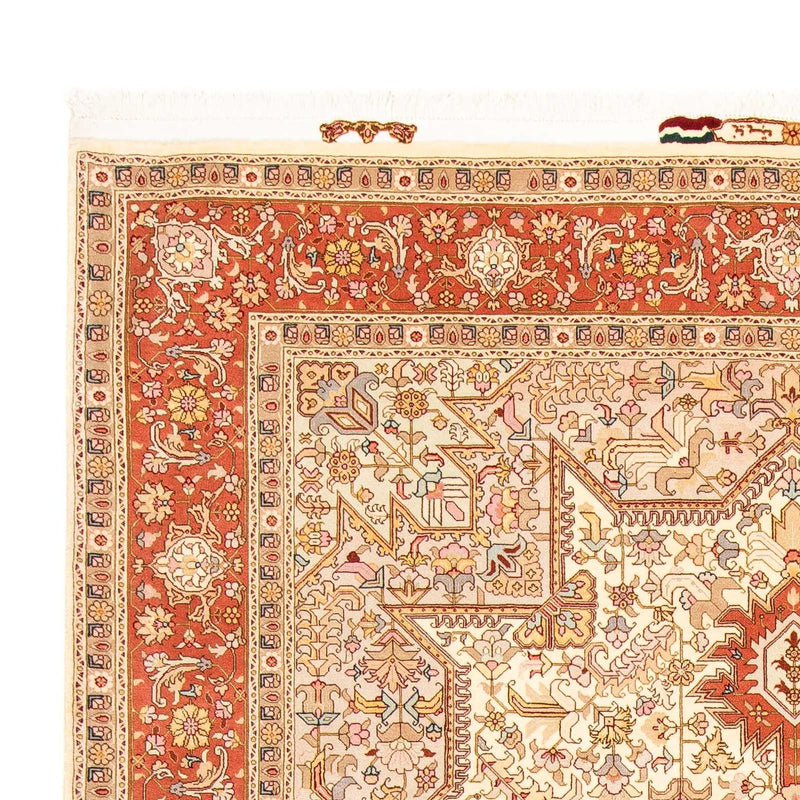 Perzisch tapijt - Tabriz - Royal - 305 x 207 cm - beige