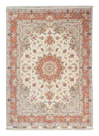 Perzisch tapijt - Tabriz - Royal - 205 x 152 cm - beige