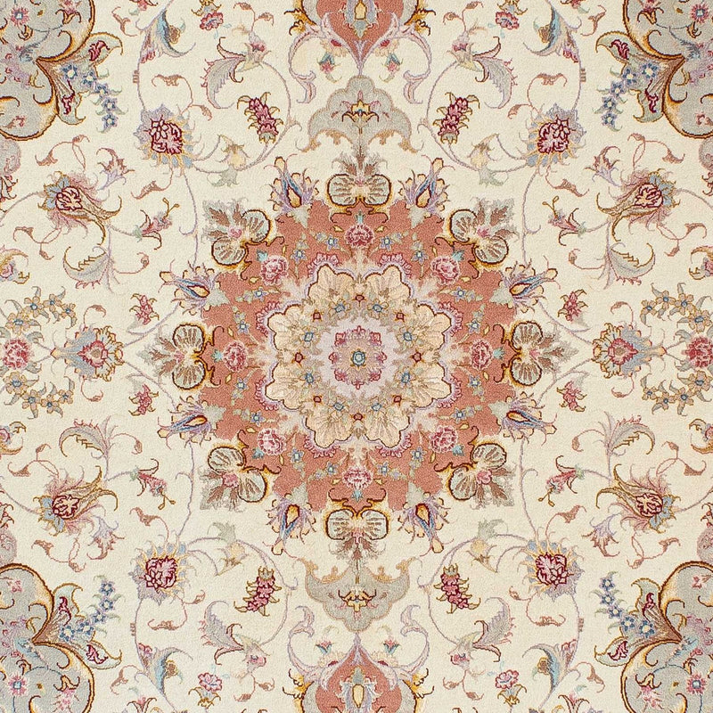Perzisch tapijt - Tabriz - Royal - 205 x 152 cm - beige