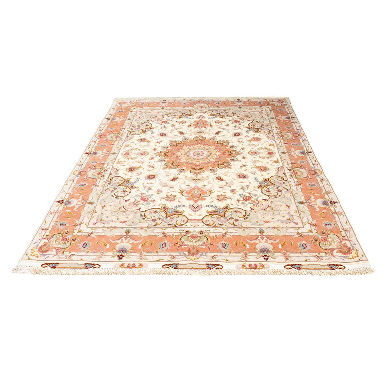 Perzisch tapijt - Tabriz - Royal - 205 x 152 cm - beige