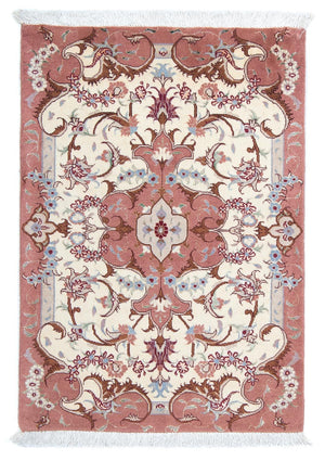 Perzisch tapijt - Tabriz - Royal - 93 x 62 cm - beige