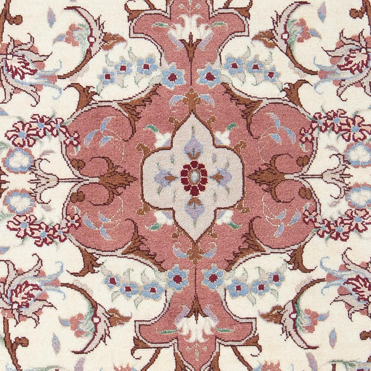 Perzisch tapijt - Tabriz - Royal - 93 x 62 cm - beige
