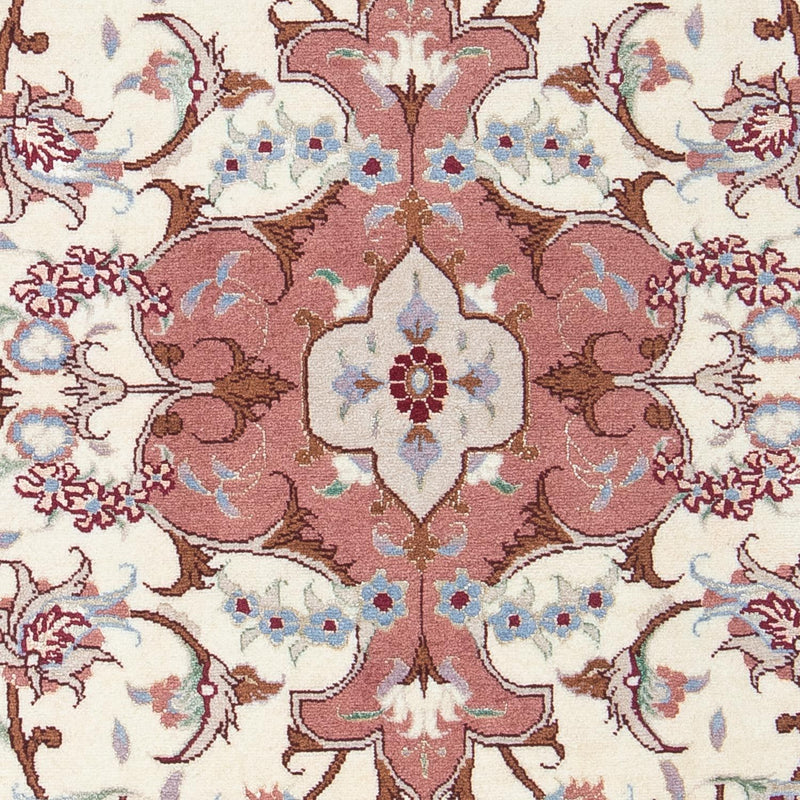 Perzisch tapijt - Tabriz - Royal - 93 x 62 cm - beige