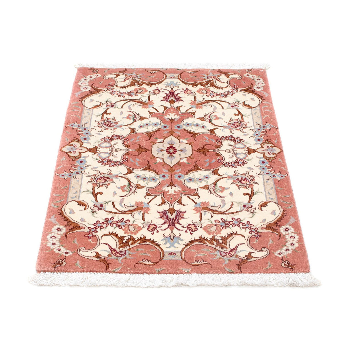 Perzisch tapijt - Tabriz - Royal - 93 x 62 cm - beige