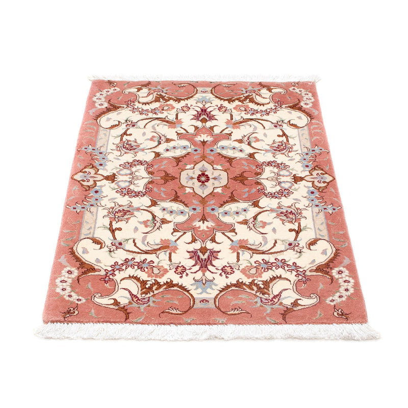Perzisch tapijt - Tabriz - Royal - 93 x 62 cm - beige