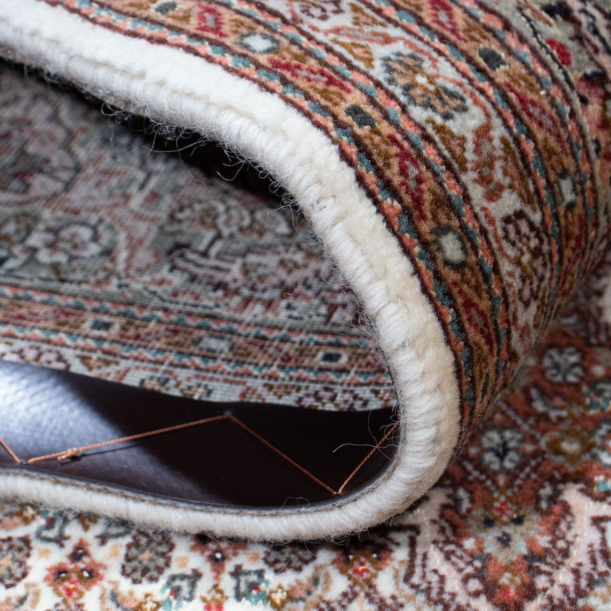 Perzisch tapijt - Tabriz - 210 x 152 cm - beige