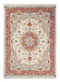 Perzisch tapijt - Tabriz - Royal - 202 x 151 cm - beige