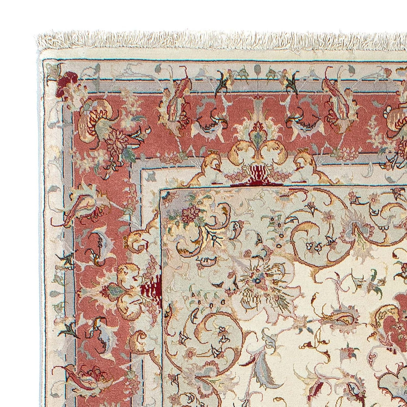 Tabriz - 50 Raj Tapijt 202x151cm - Perzisch tapijt