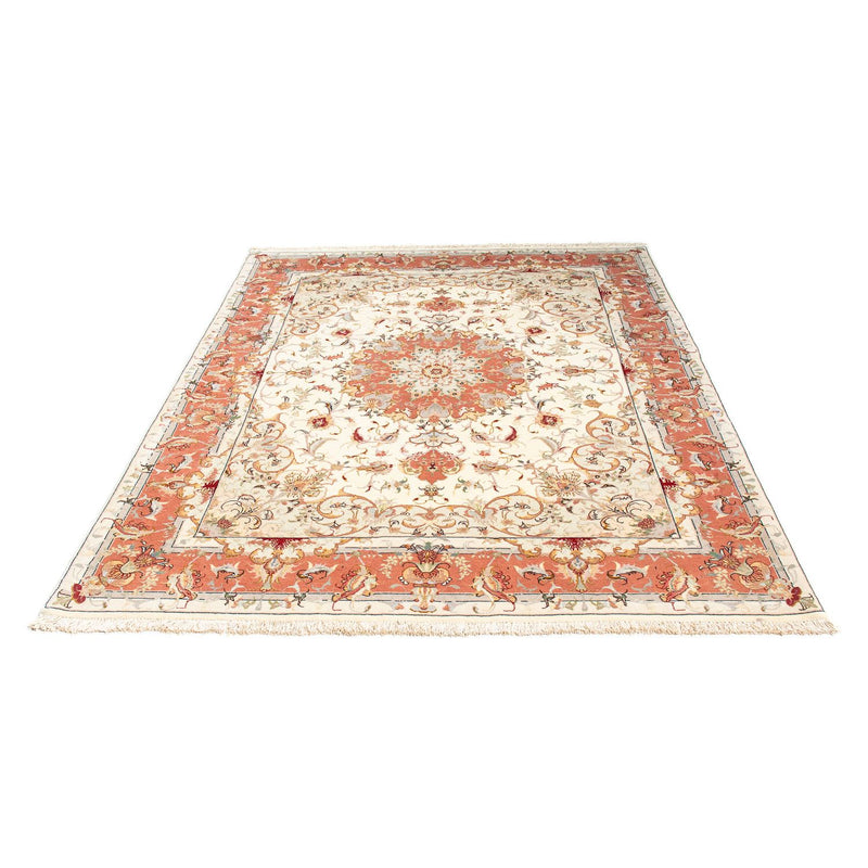 Perzisch tapijt - Tabriz - Royal - 202 x 151 cm - beige